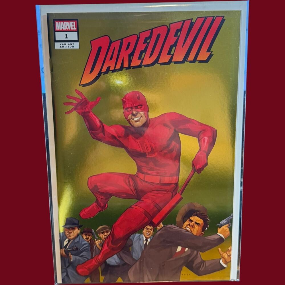 DAREDEVIL #1 Whatnot GOLD FOIL Marvel Comics High Grade NM+ Gold Cover